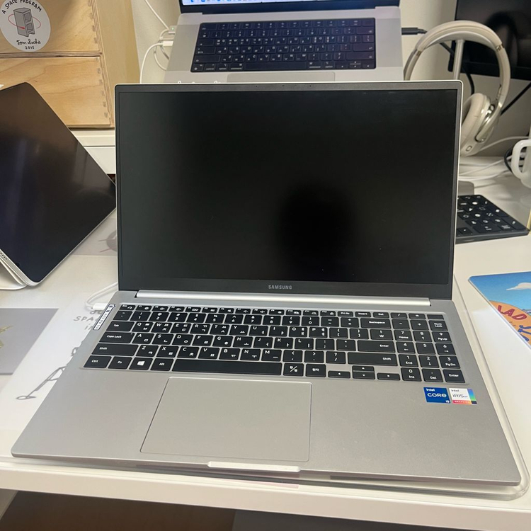 삼성 갤럭시북 노트북 i5 750xda 실버 거의새것 이미지