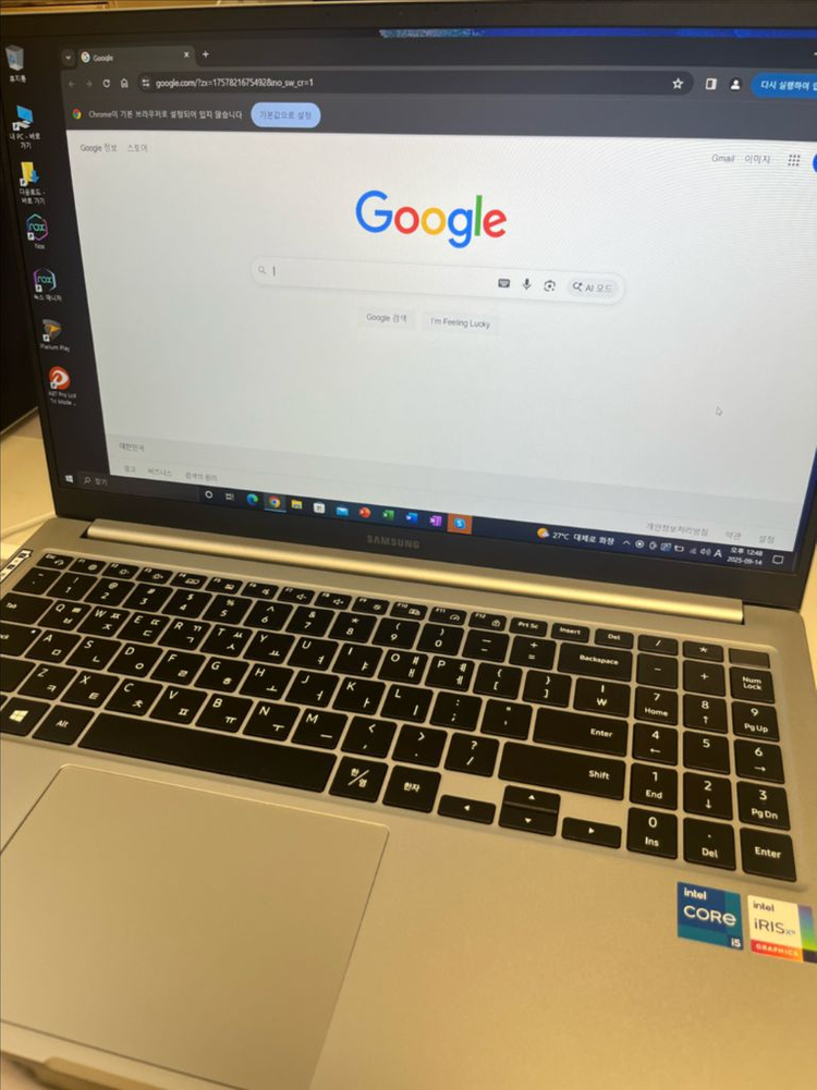 삼성 갤럭시북 노트북 i5 750xda 실버 거의새것 이미지