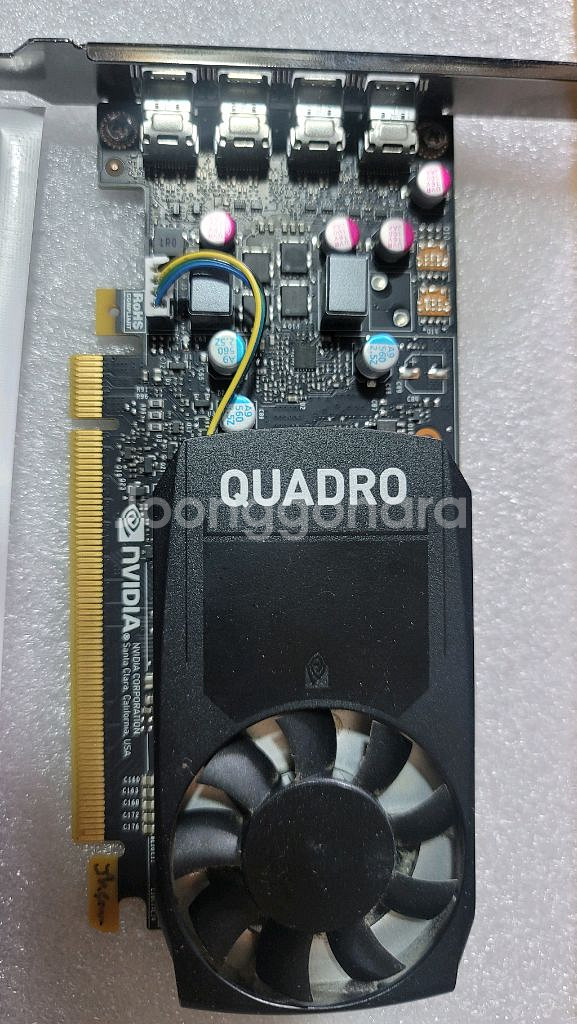 그래픽카드 rtx3050 lp 겸용 쿼드로 p620--5