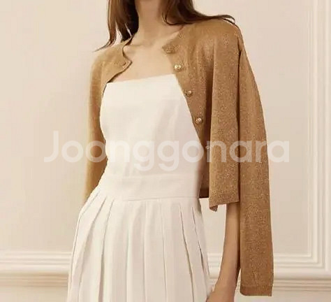 더로랑 펄가디건 몬테칼로 펄가디건 (골드--0