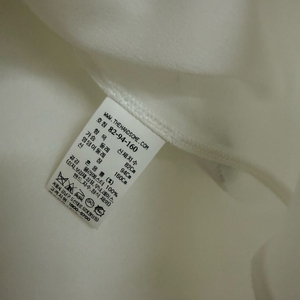 타임 시스루 퍼프탑 블리우스