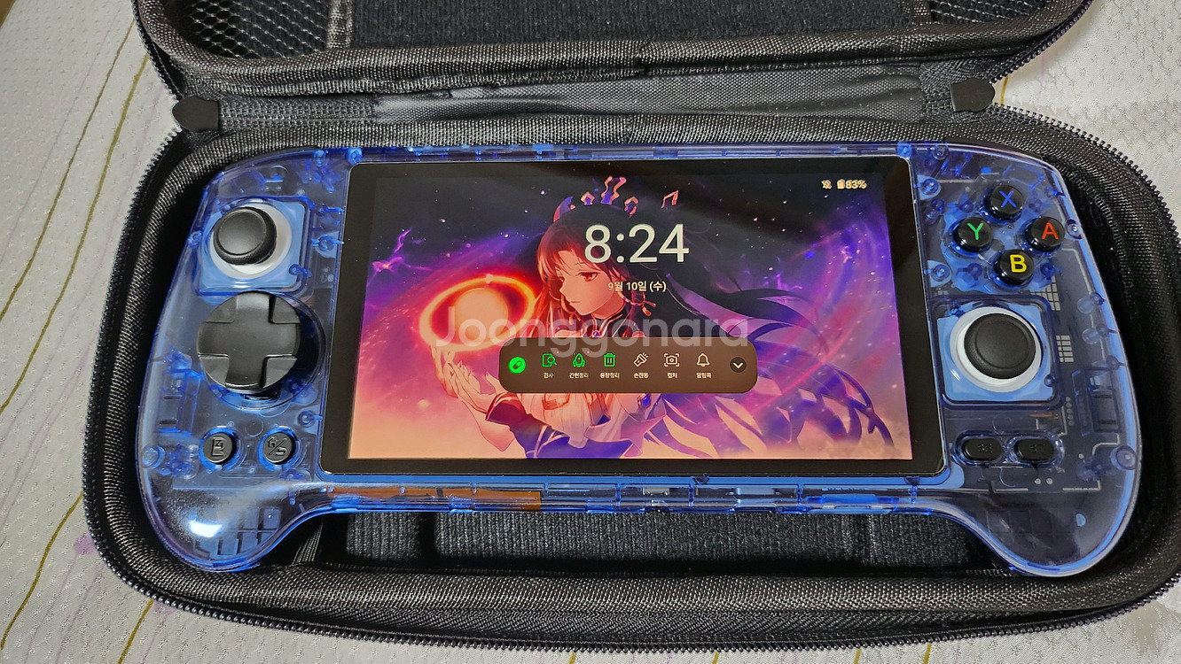 RG556 투명 블루 휴대용게임기 +128gb+ 게임기--0