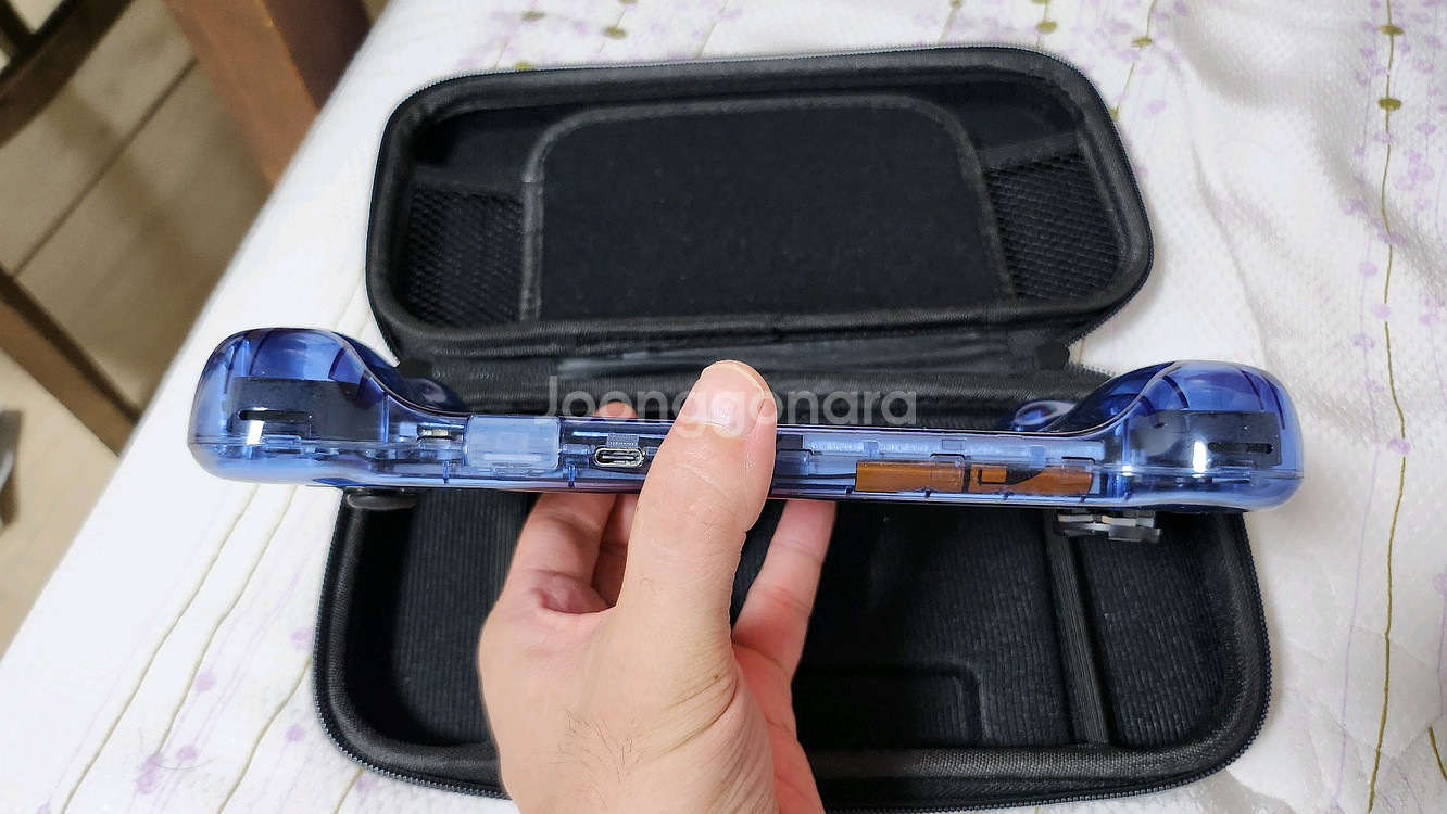 RG556 투명 블루 휴대용게임기 +128gb+ 게임기--4