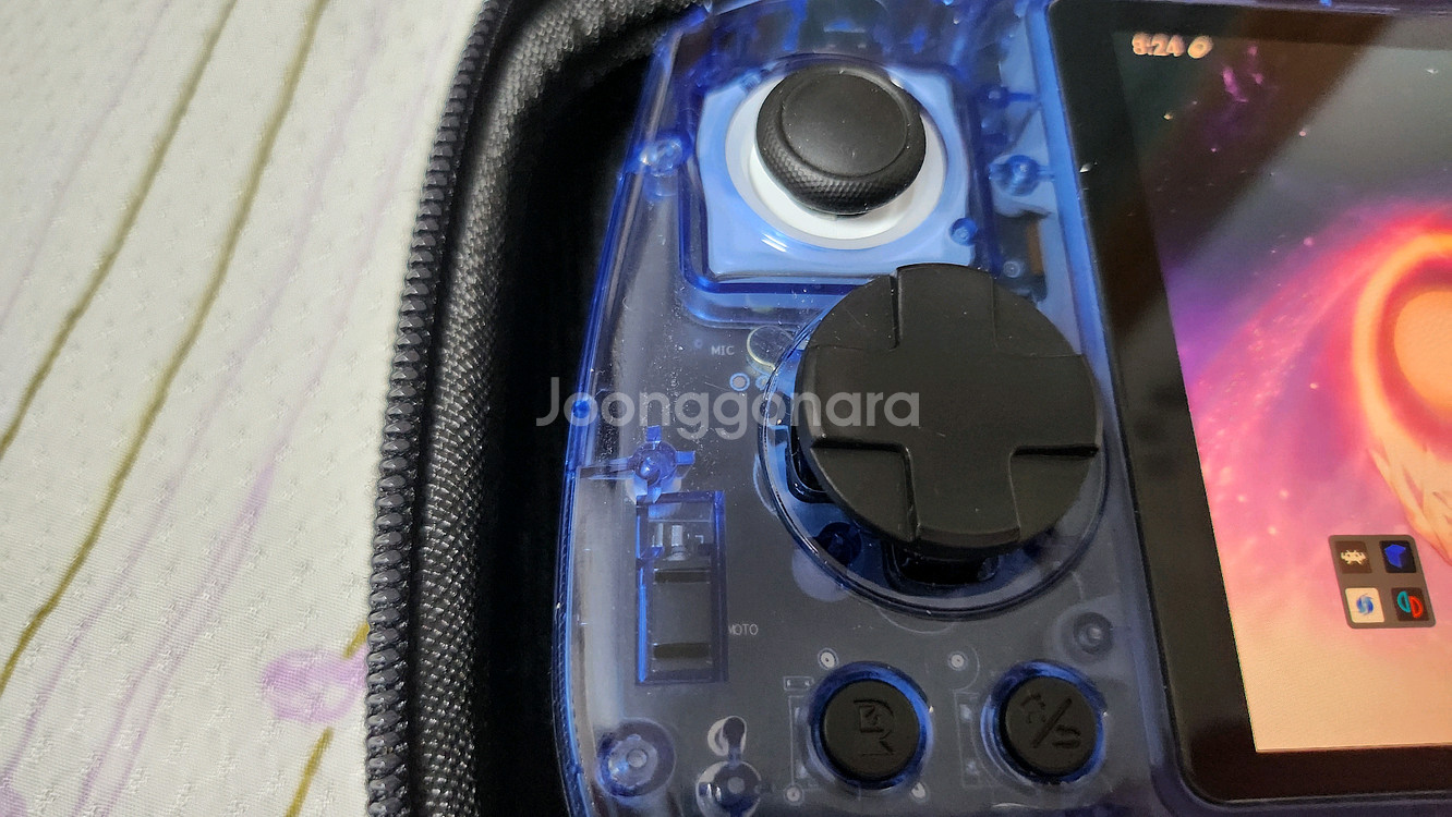 RG556 투명 블루 휴대용게임기 +128gb+ 게임기--2