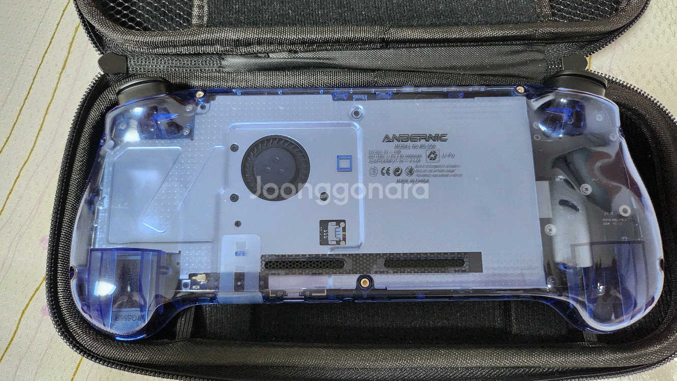 RG556 투명 블루 휴대용게임기 +128gb+ 게임기--6