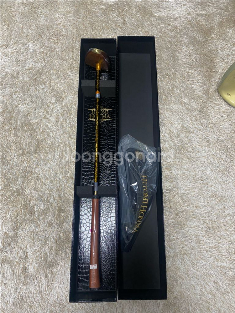 (새제품)히토미혼마 최고급 5스타 파크골프채--0