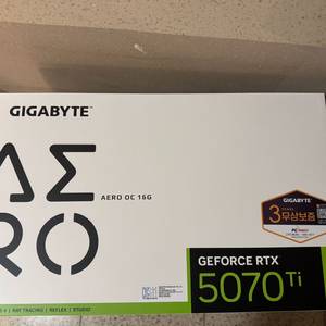 [새상품] RTX 5070 Ti AERO