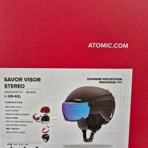 Atomic Savor Visor Stereo 스키 헬