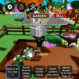 그로우 어 가든 신펫 백조 팔아요