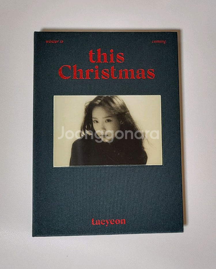 (포카포함) 태연크리스마스앨범 양도 태연포카--0