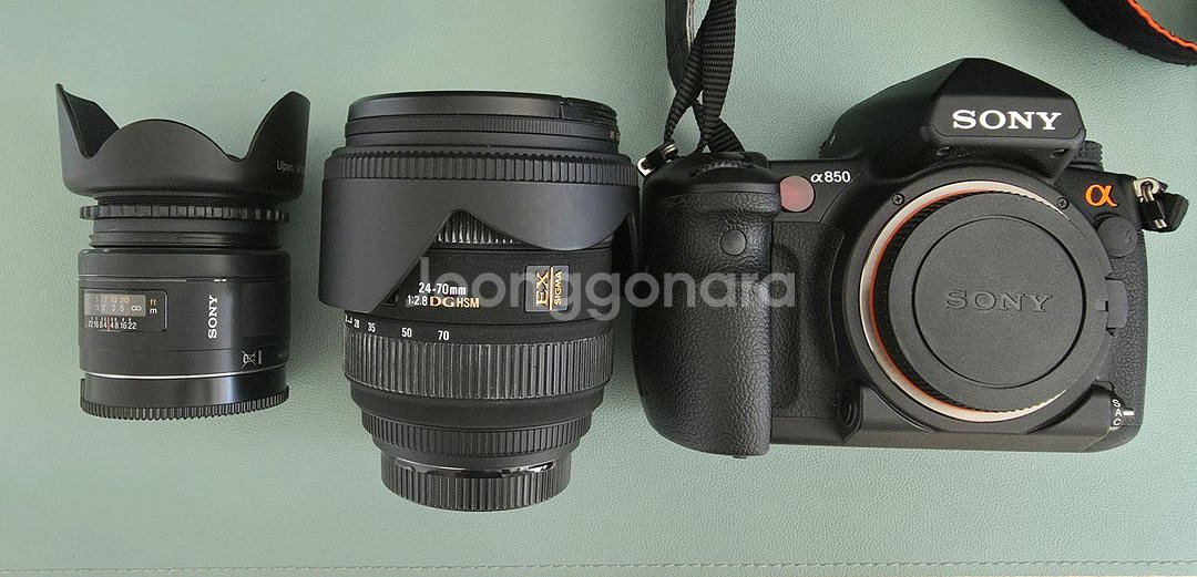 소니 a850 및 렌즈--0