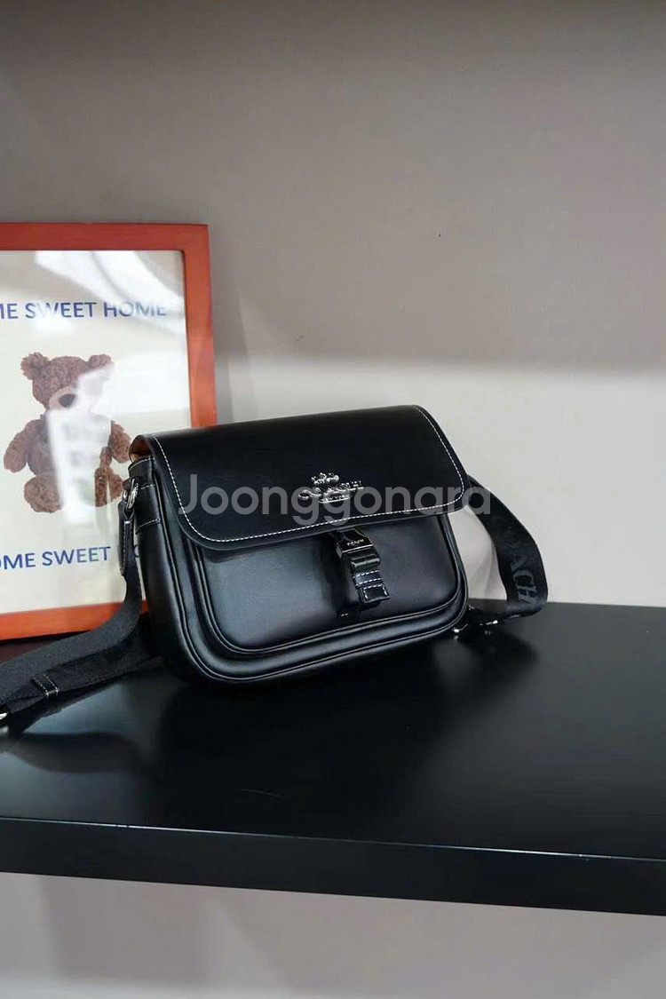 코치 페이스 메신져백CR098 블랙[새상품]해외--2