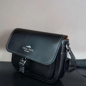 코치 페이스 메신져백CR098 블랙[새상품]해외