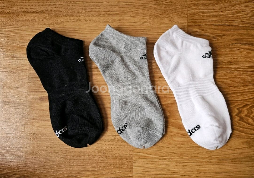 아디다스 남성 스니커즈양말--0