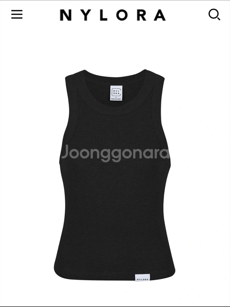나일로라 라이언 탑(새상품) nylora--4