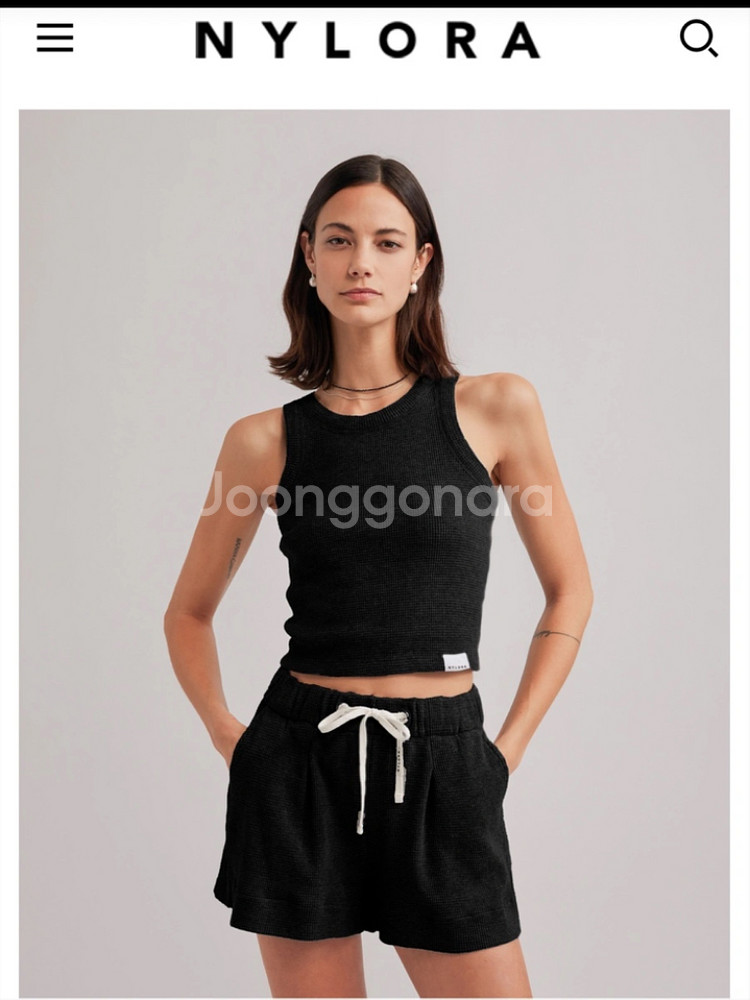 나일로라 라이언 탑(새상품) nylora--3