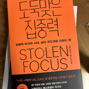 도둑맞은 집중력