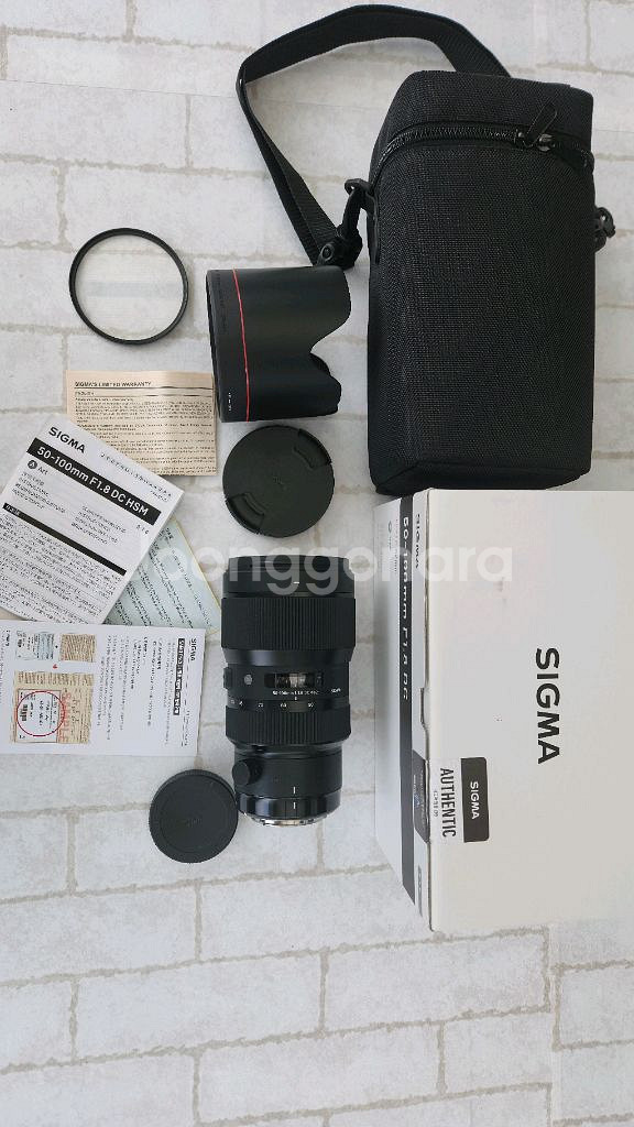 시그마 50-100 F1.8 캐논EF마운트--8