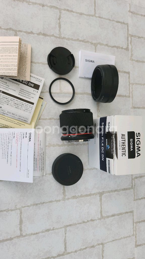 시그마 56mm F1.4 캐논RF마운트--4