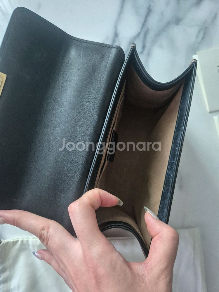 (정품)구찌 패드락 GG 체인백 팔아요~--4