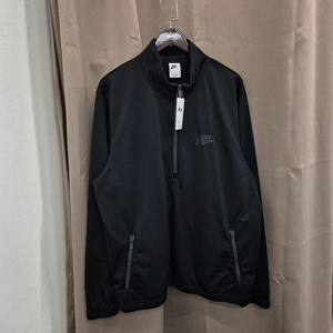 나이키 블랙 하프집업 트레이닝 자켓 2XL