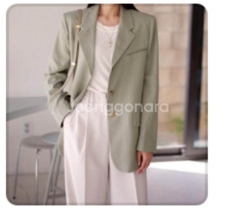 간절기 오버핏 자켓--4