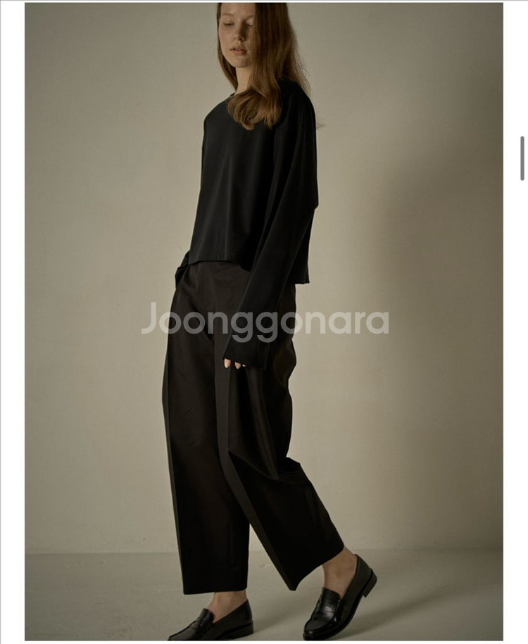 파사드패턴 라운드 코튼팬츠--2