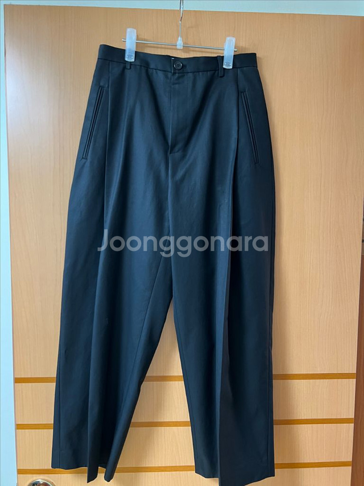 파사드패턴 라운드 코튼팬츠--3