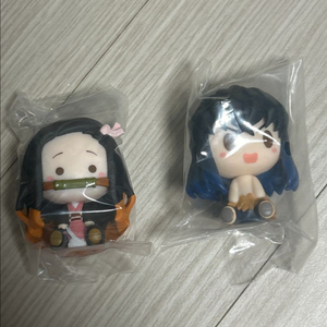 (일괄)귀멸의칼날 제일복권 피규어 네즈코 이노스케 초코