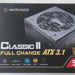 마이크로닉스 Classic II 500W 파워 미개봉