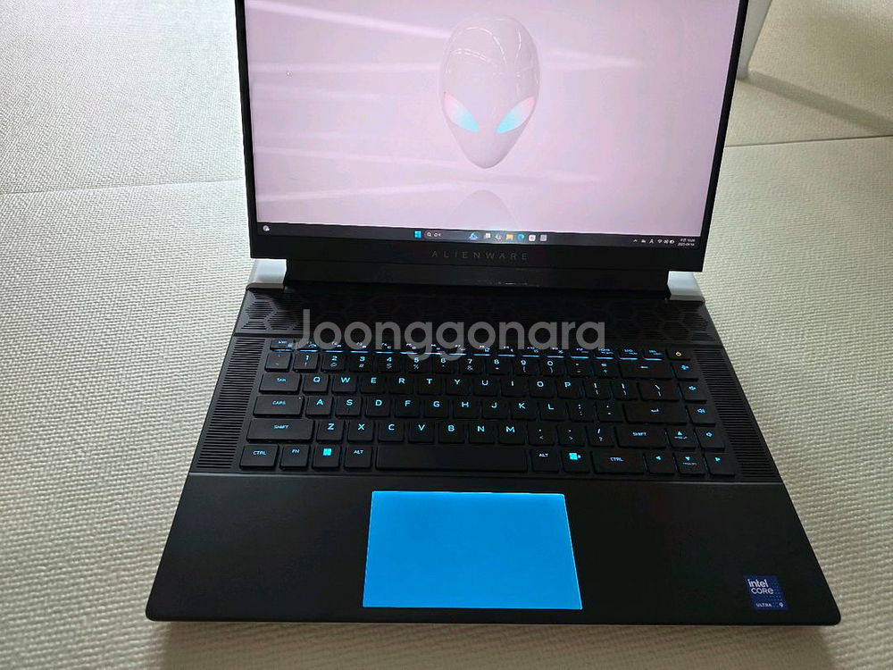 신품급 DELL 에일리언웨어 게이밍노트북 울트라9 RT--0