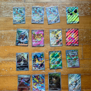 포켓몬카드 ex, ar, sr, rr