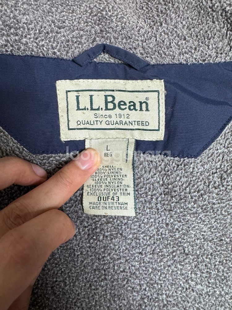 엘엘빈 웜업나일론 자켓 L.L.Bean--5