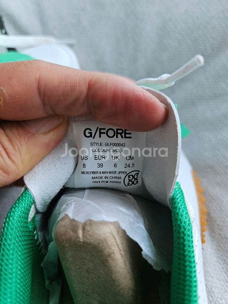 지포어(G/FORE) 여성골프화 245cm 1회 착용--3