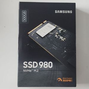삼성 SSD 980 NVMe M.2 500GB(미사용)