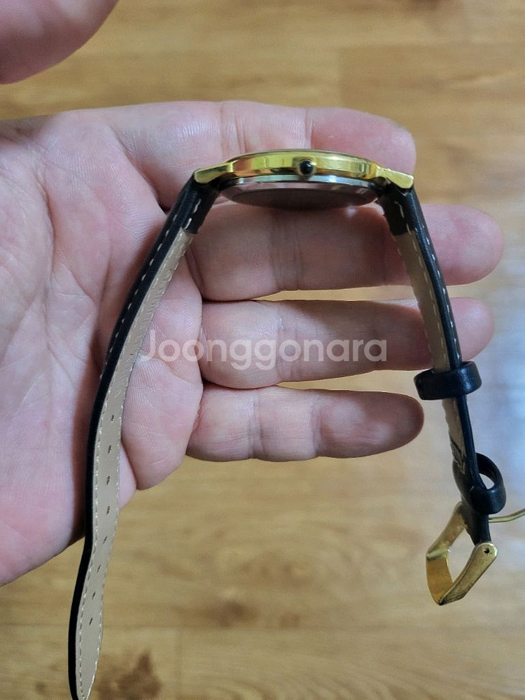 빈티지 부로바 금장시계--3