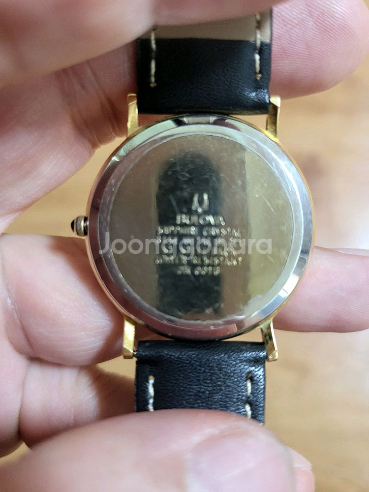 빈티지 부로바 금장시계--4