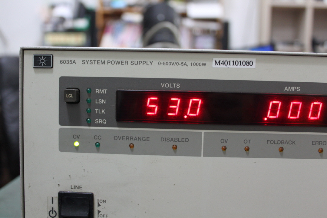 애즐런트 Agilent 6035A DC 전원공급장치 50V 5A DC Power--3