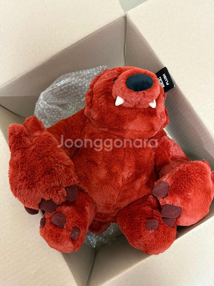 (새상품) 브롤스타즈 니타 곰 인형--3