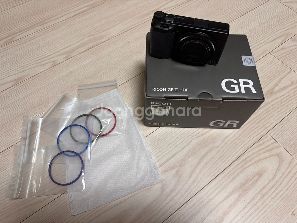 리코 gr3 hdf 판매합니다 렌즈링 4개포함--1