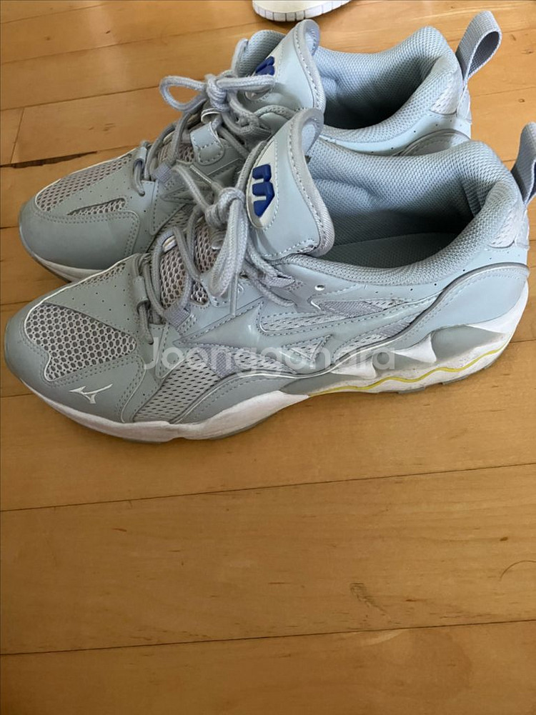 미즈노 웨이브 라이더1 그레이 280mm--1