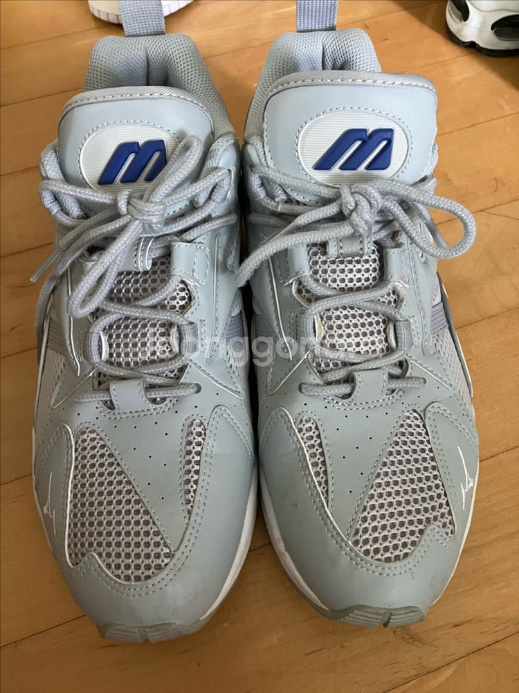 미즈노 웨이브 라이더1 그레이 280mm--0