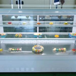 카페용 마카롱 샌드위치 케잌 냉장 쇼케이스