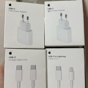 (미개봉) Apple 정품 USB-C 어댑터 & 케이블
