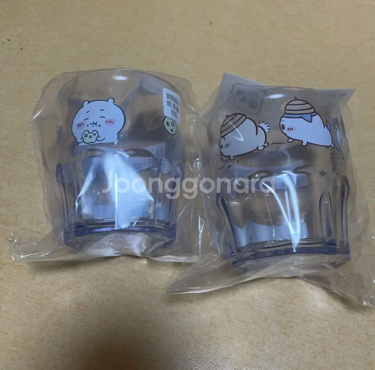 치이카와 투명 컵--0