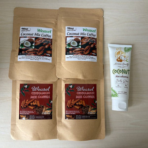 베트남 위즐 코코넛커피 시나몬커피 코코넛로션