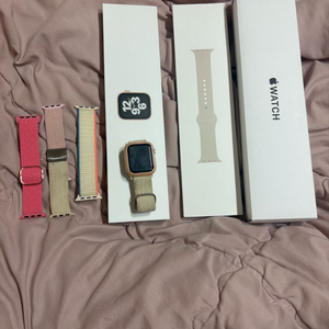 애플워치 로즈골드 풀박스 se 40mm 판매합니다