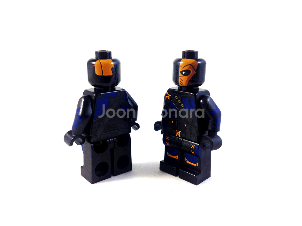레고 커스텀 배트맨 데스스트록 피규어 팝니다--1