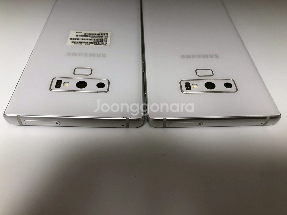 갤럭시 노트9 화이트 512G, 128G 부품 2대일괄--3