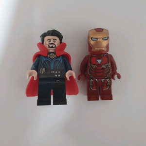 레고 마블 닥터 스트레인지, 아이언맨 마크 50 피규어 팝니다